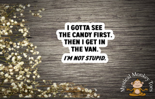 See the Candy First Vinyl Sticker