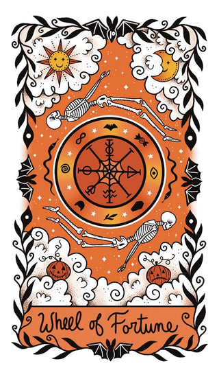 Happy Halloween Tarot by Soni Graves Vintage Halloween Rider Waite Tarot Deck