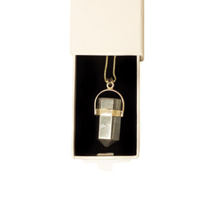 Hematite Pendant | Hanger Point w. Sterling Silver Chain