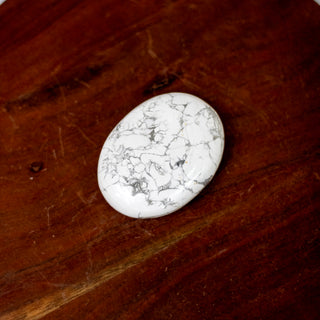 Howlite Palm Stone | Calm, Sleep & Stress Relief