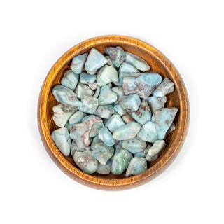 Larimar Tumbled Stone | Crystal for Calm & Communication