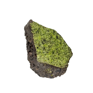 Natural Peridot on Basalt Matrix | Specimen DG25 and DG26