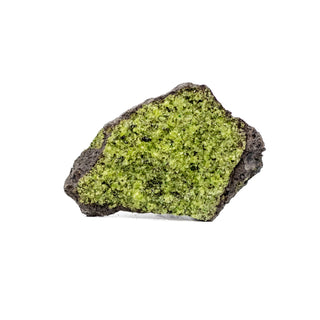 Natural Peridot on Basalt Matrix | Specimen DG25 and DG26