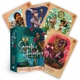 Secrets of the Ancestors Oracle by Abiola Abrams Ancestral Oracle Deck with Guidebook