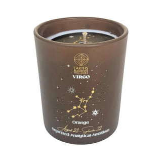 Zodiac Ritual Candle for Astrology, Intention, and Elemental Energy