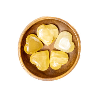 Yellow Calcite | Heart (1.5")