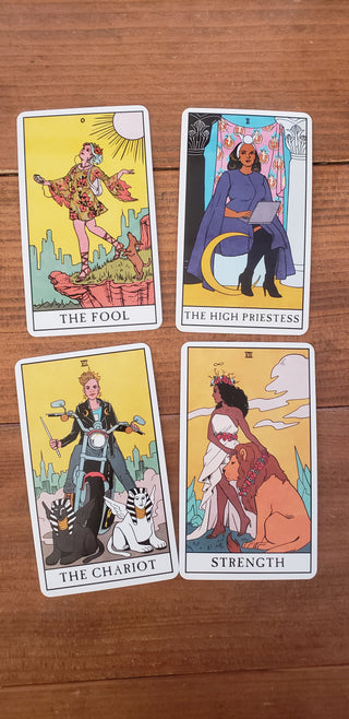 Modern Witch Tarot Deck by Lisa Sterle Inclusive Tarot Deck with Guidebook