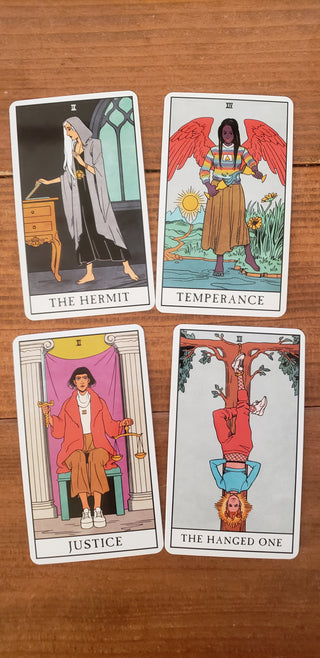 Modern Witch Tarot Deck by Lisa Sterle Inclusive Tarot Deck with Guidebook
