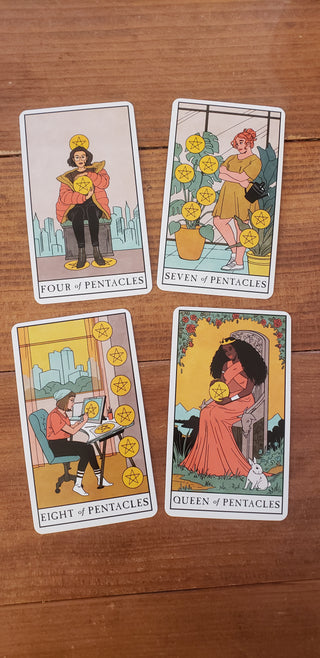 Modern Witch Tarot Deck by Lisa Sterle Inclusive Tarot Deck with Guidebook
