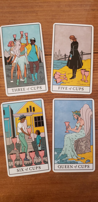 Modern Witch Tarot Deck by Lisa Sterle Inclusive Tarot Deck with Guidebook