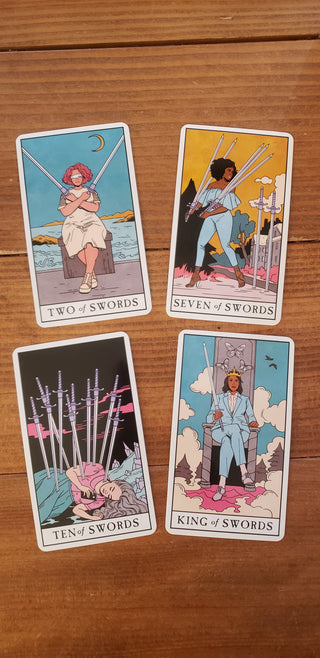 Modern Witch Tarot Deck by Lisa Sterle Inclusive Tarot Deck with Guidebook