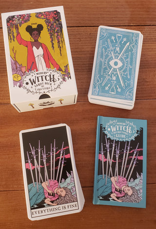 Modern Witch Tarot Deck by Lisa Sterle Inclusive Tarot Deck with Guidebook