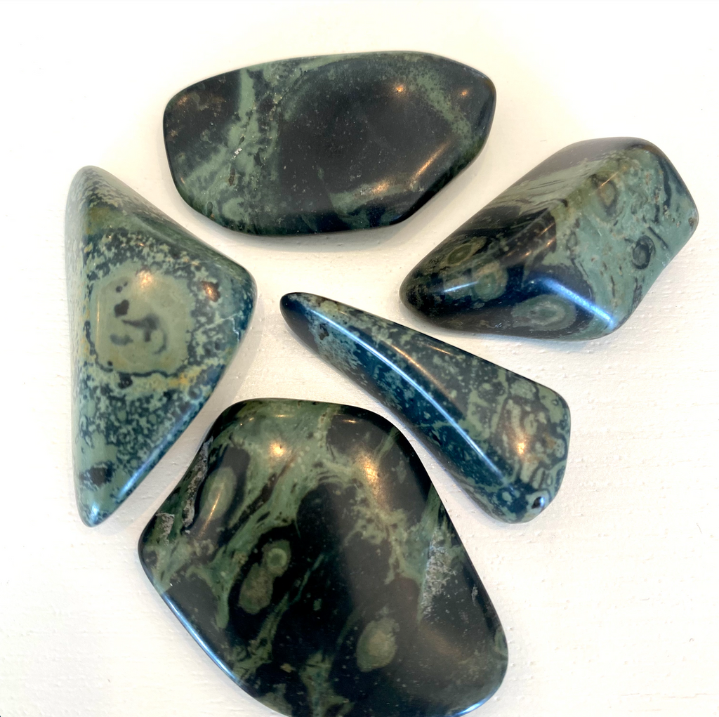 Kambaba Jasper Pocket Stone